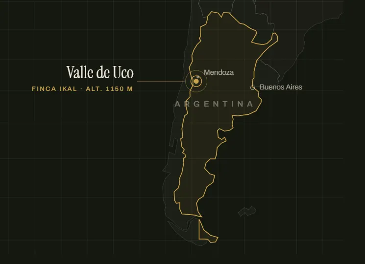 Ubicación: Valle de Uco, Mendoza, Argentina